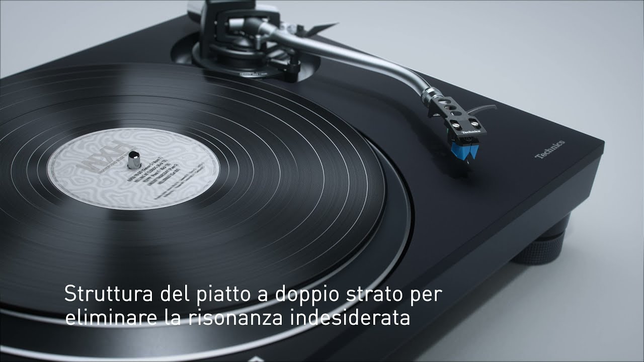 Technics SL-100C: rotazione stabile e precisione elevata