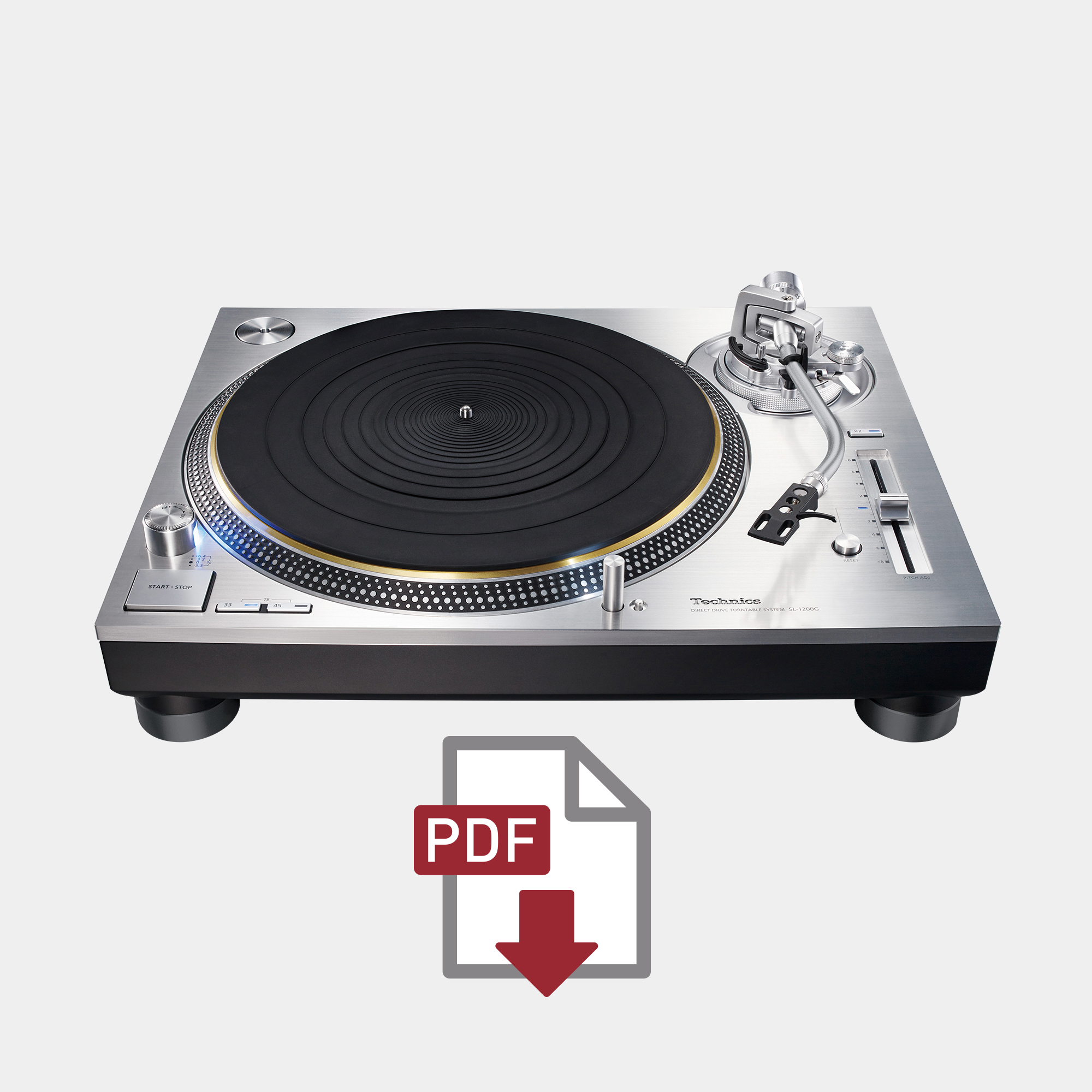 Direktantrieb-Plattenspielersystem SL-1200G See more