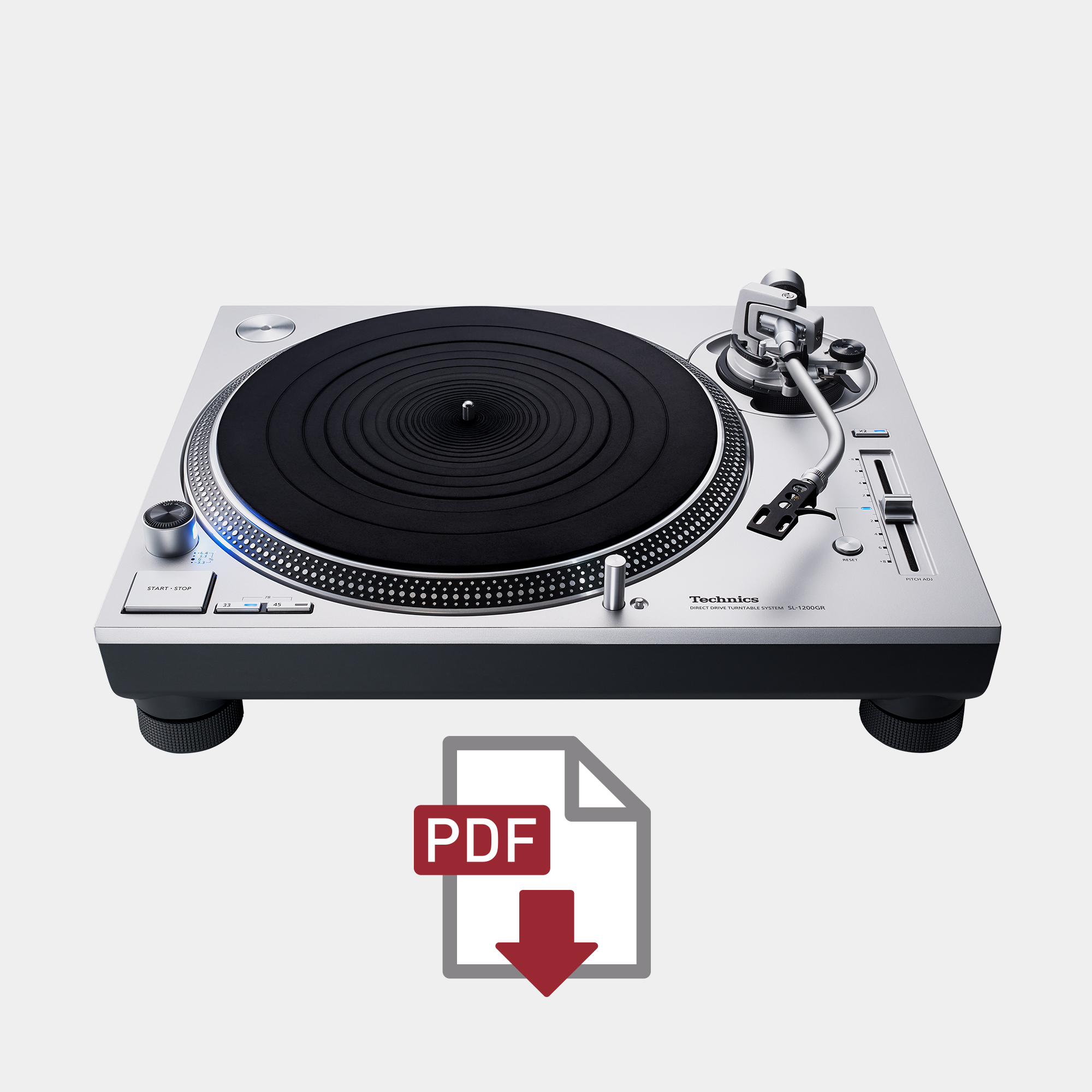 Direktantrieb-Plattenspielersystem SL-1200GR See more