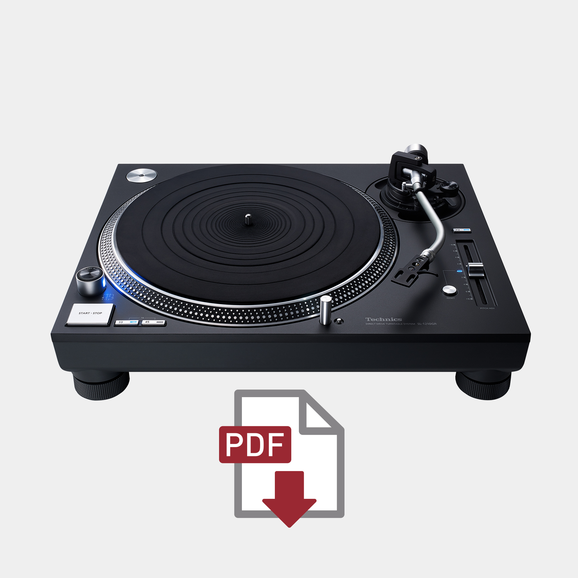 Direktantrieb-Plattenspielersystem SL-1210GR See more