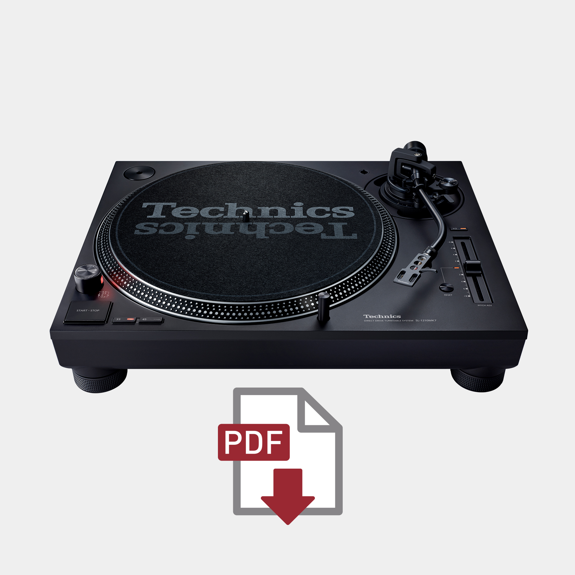 Plattenspieler mit Direktantrieb SL-1210MK7 See more