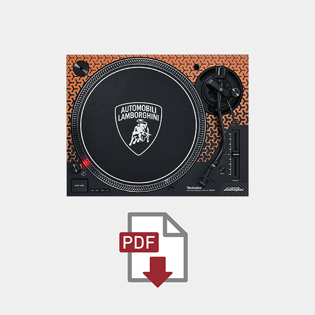 Plattenspieler mit Direktantrieb SL-1200M7B See more