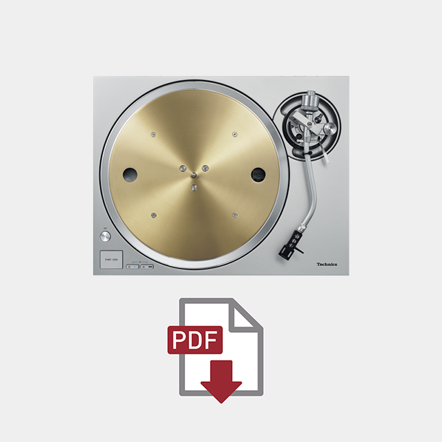 Plattenspieler mit Direktantrieb SL-1300G See more