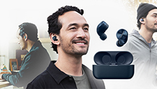 Concepto de marca de los audífonos true wireless de Technics – Tu música siempre contigo