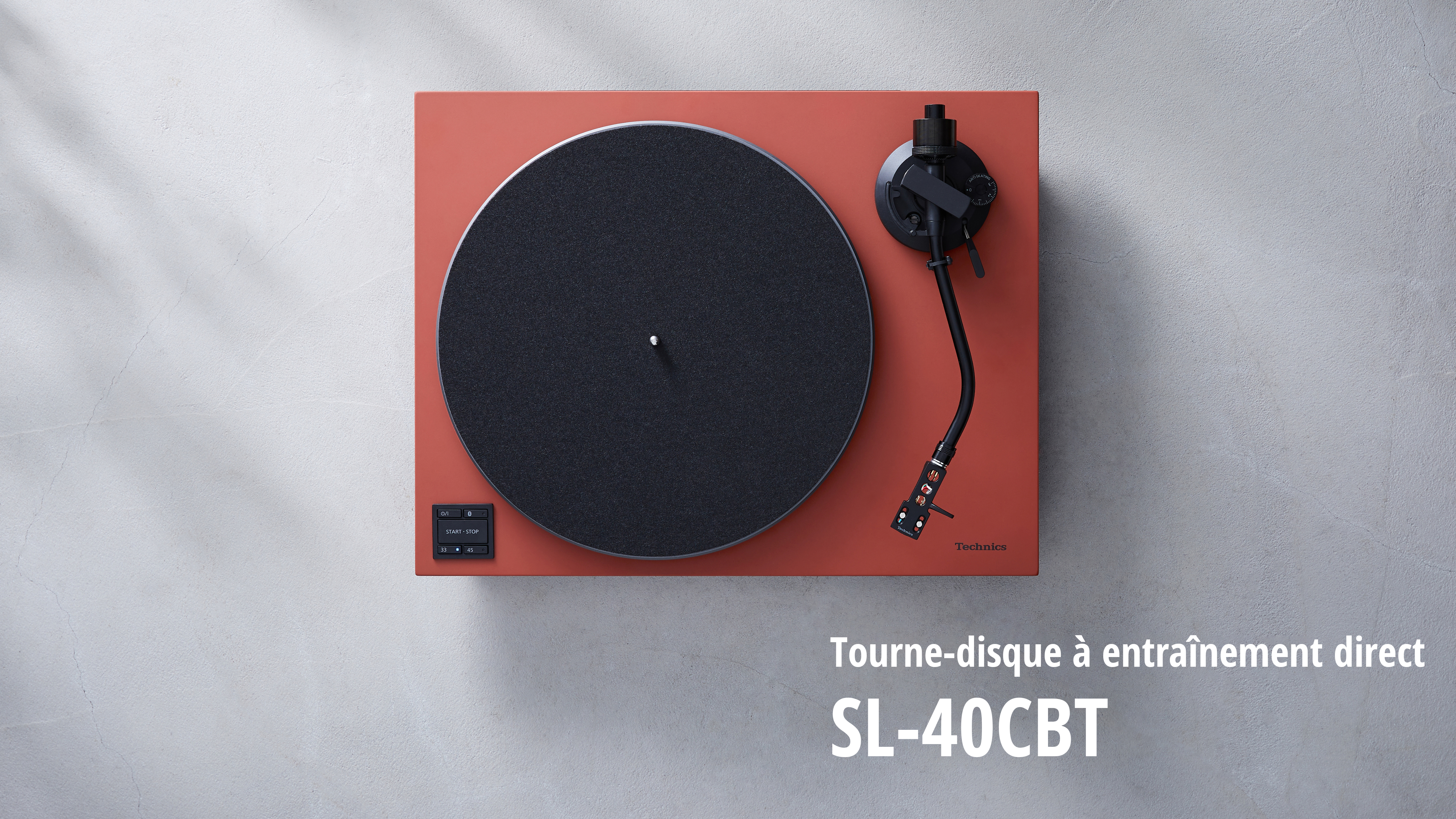 Platine à entraînement direct Technics SL-40CBT