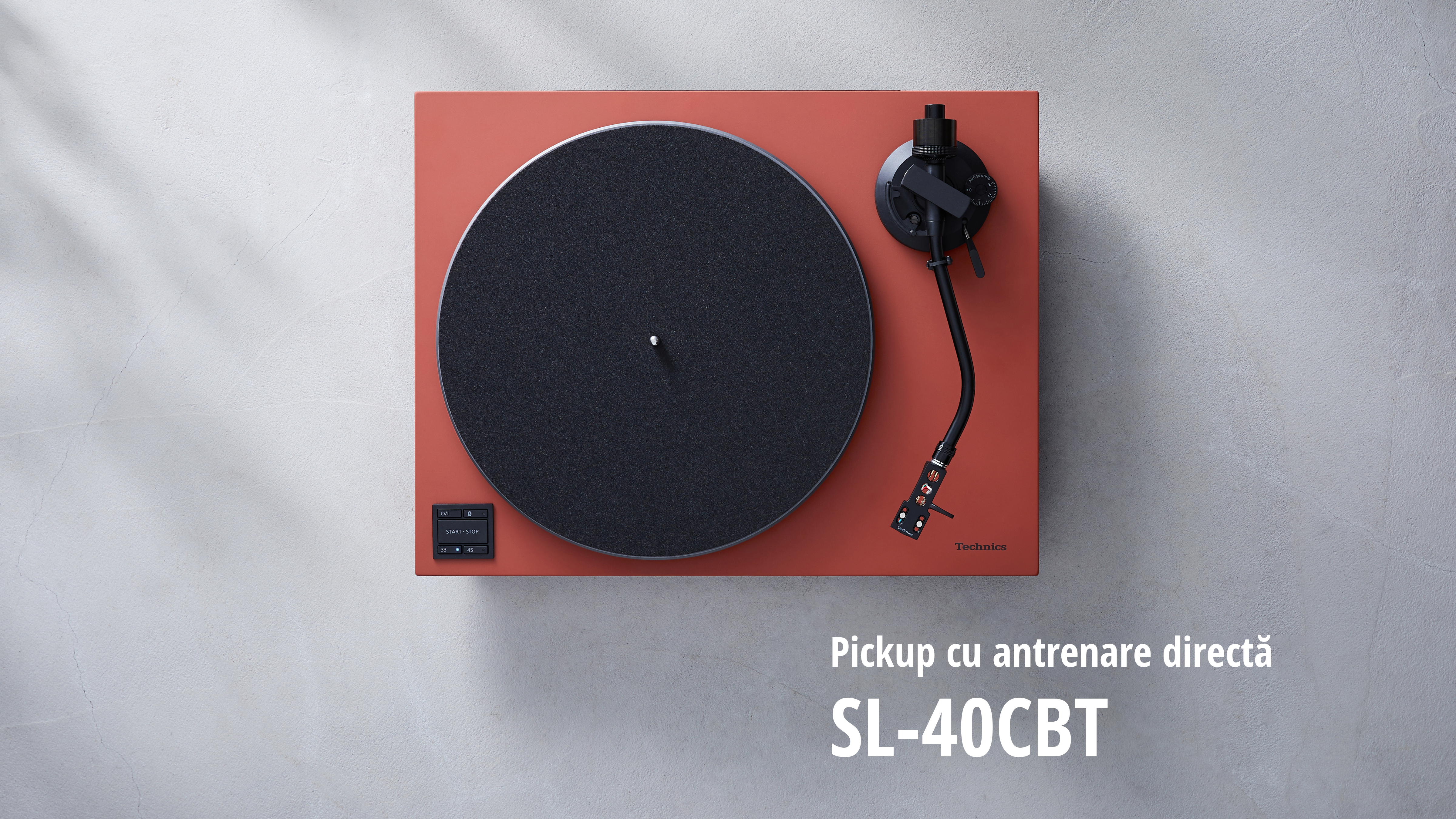 Pickup cu antrenare directă Technics SL-40CBT