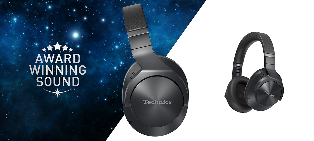 Ocenený zvuk bezdrôtových slúchadiel Technics