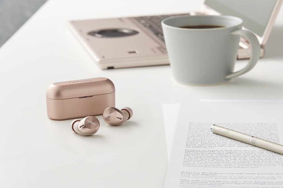 Earbuds on the table