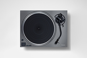 Sistema di giradischi a trazione diretta SL-1500CS, vista dall'alto