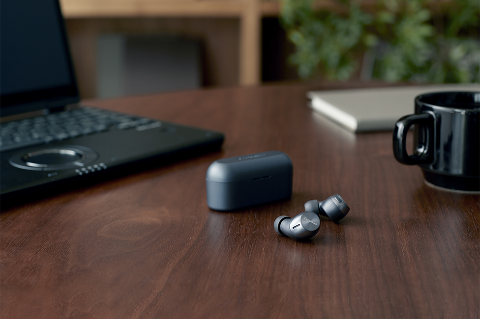 Earbuds on the table