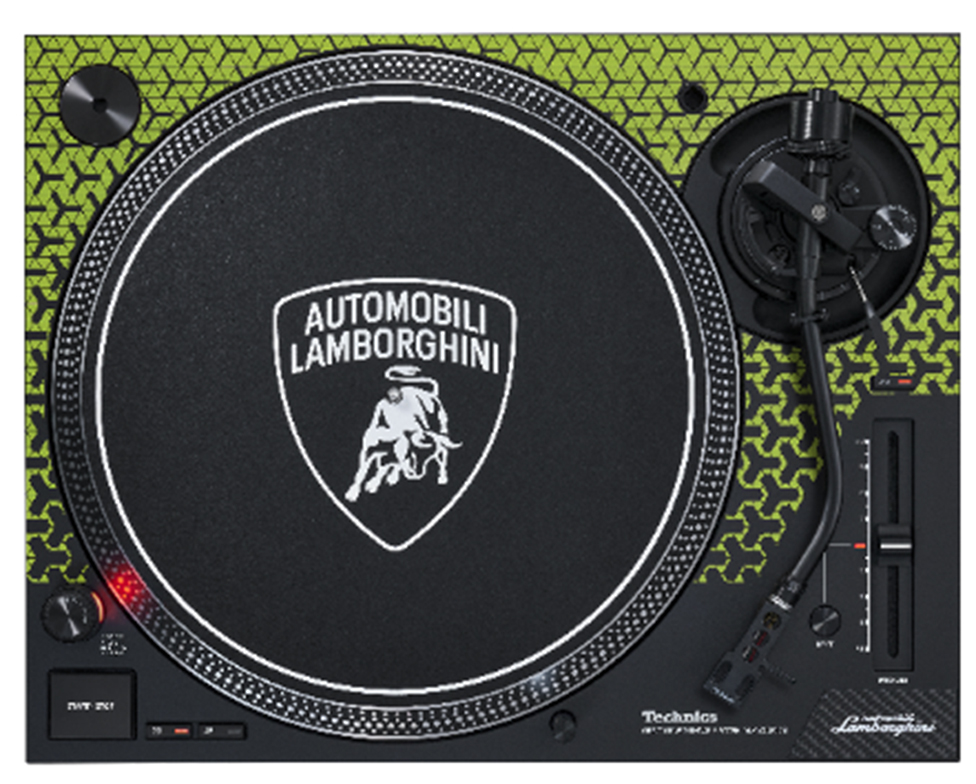 Technics et Automobili Lamborghini présentent la platine à entraînement direct SL-1200M7B