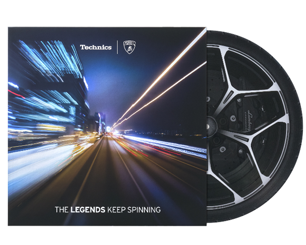 Technics et Automobili Lamborghini présentent la platine à entraînement direct SL-1200M7B