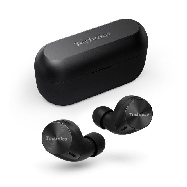 Photo de Écouteurs True Wireless avec réduction de bruit et Bluetooth® multi-points, AZ60M2 : Noir