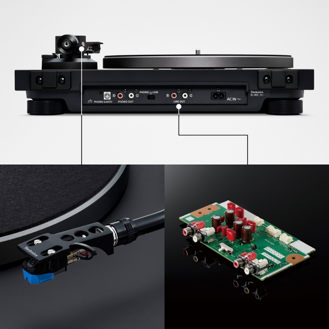 Geoptimaliseerd voor direct afspelen van vinyl