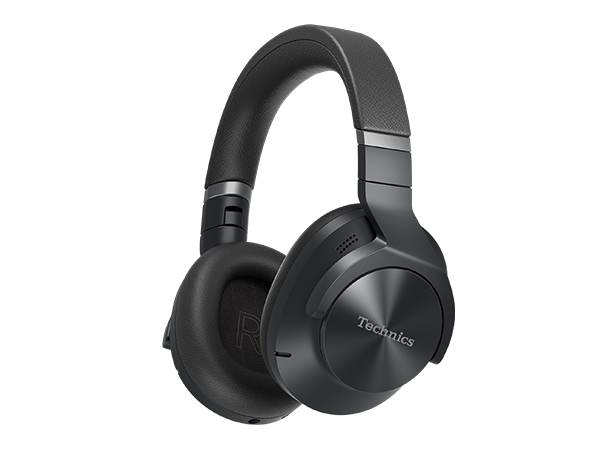 Produktabbildung Bluetooth-Kopfhörer der EAH-A800 Serie von Technics mit Noise-Cancelling-Technologie und Mikrofon