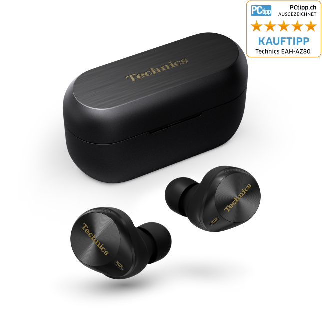 Produktabbildung EAH-AZ80 | Noise Cancelling True Wireless In-Ear-Kopfhörer mit Multi-Point Bluetooth®