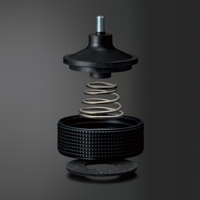 Plattenspieler SL-1500CS, Hochdämpfender Isolator