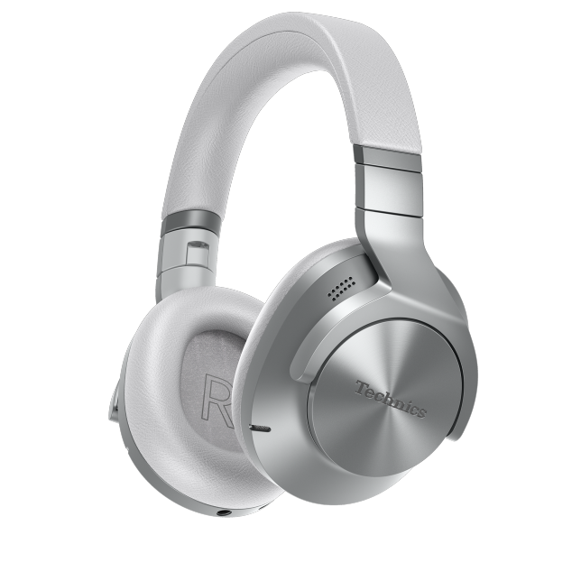 Foto Technics EAH-A800 Bezdrátová sluchátka s potlačením okolního hluku a mikrofonem : Stříbrná