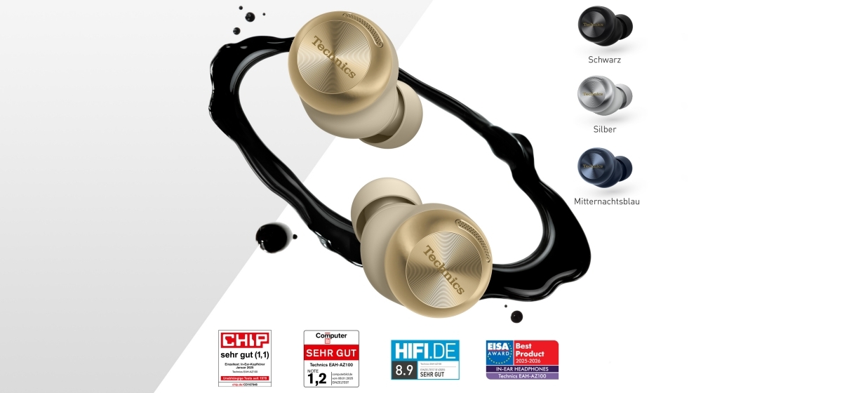 True Wireless In-Ear-Kopfhörer von Technics EAH-AZ100