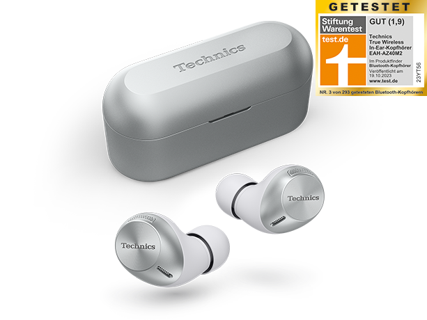 Produktabbildung EAH-AZ40M2 | Noise Cancelling True Wireless In-Ear-Kopfhörer mit Multi-Point Bluetooth®