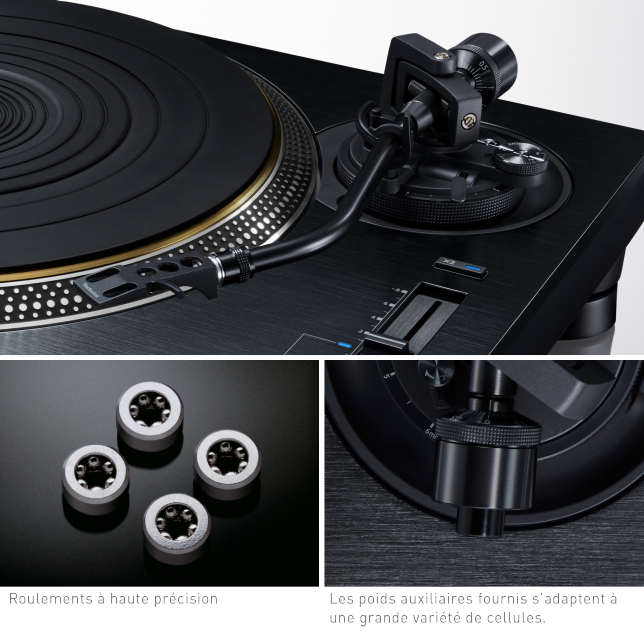 Platine vinyle Technics SL-1210GR Noir - Platine vinyle - Achat