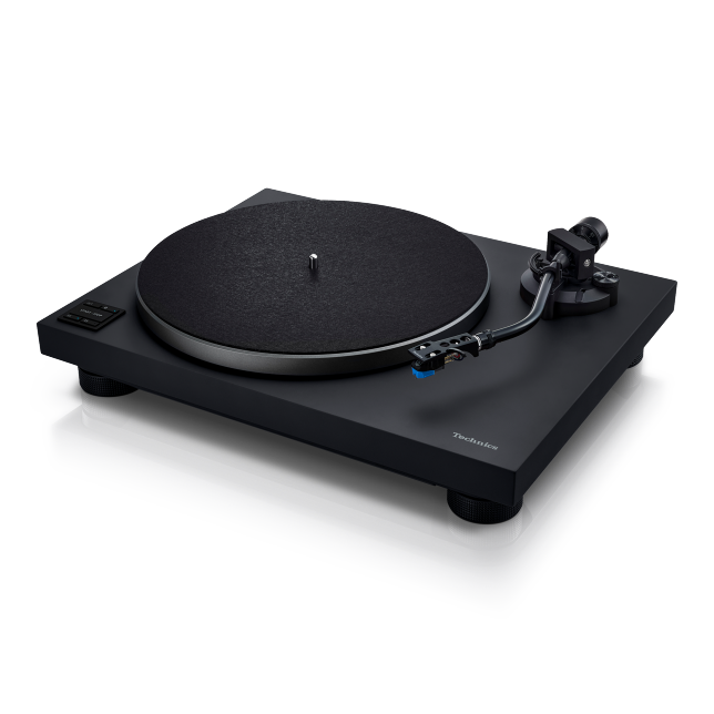 Photo de Platine vinyle à entrainement direct préamplifiée SL-40CBT. : Noir