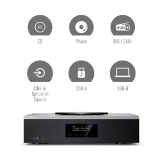 Compatibile con numerose sorgenti musicali