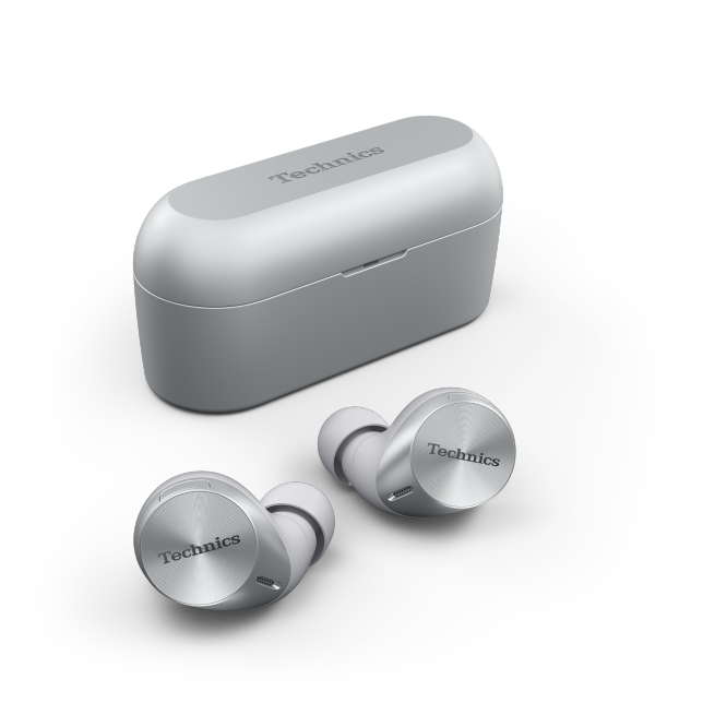 Photo of Technics True Wireless Noise Cancelling Earbuds with Multipoint Bluetooth<sup>®</sup>, AZ60 : Silver