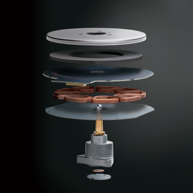 SL-1500CS turntable, Coreless Direct Drive Motor