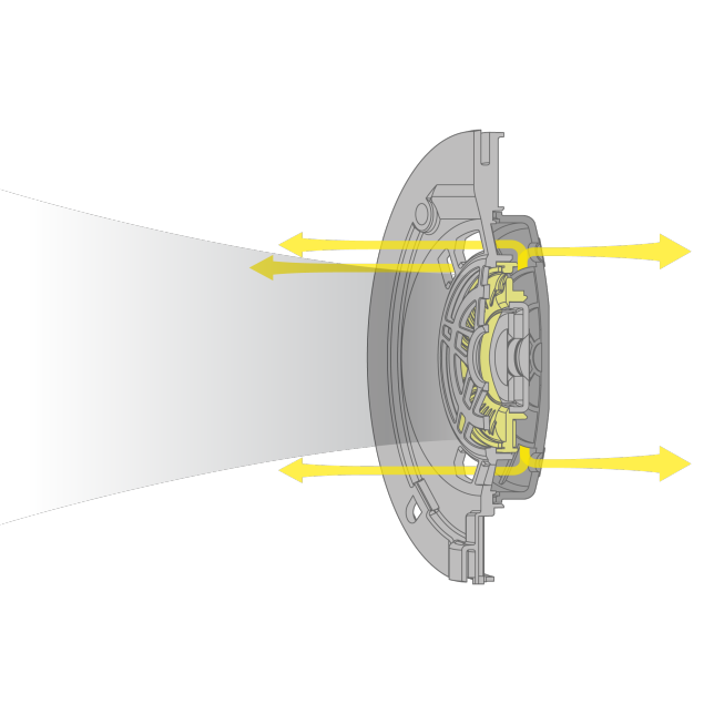Graphic of precise air control structure
