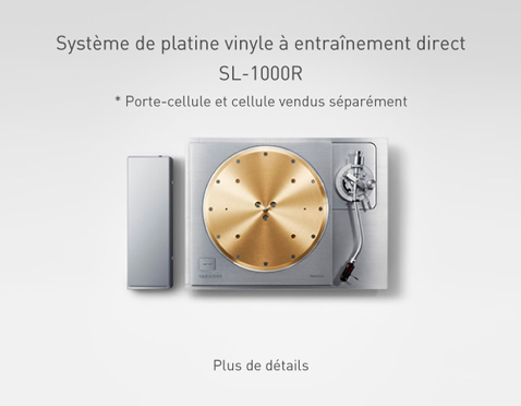Système de platine à entraînement direct SL-1000R