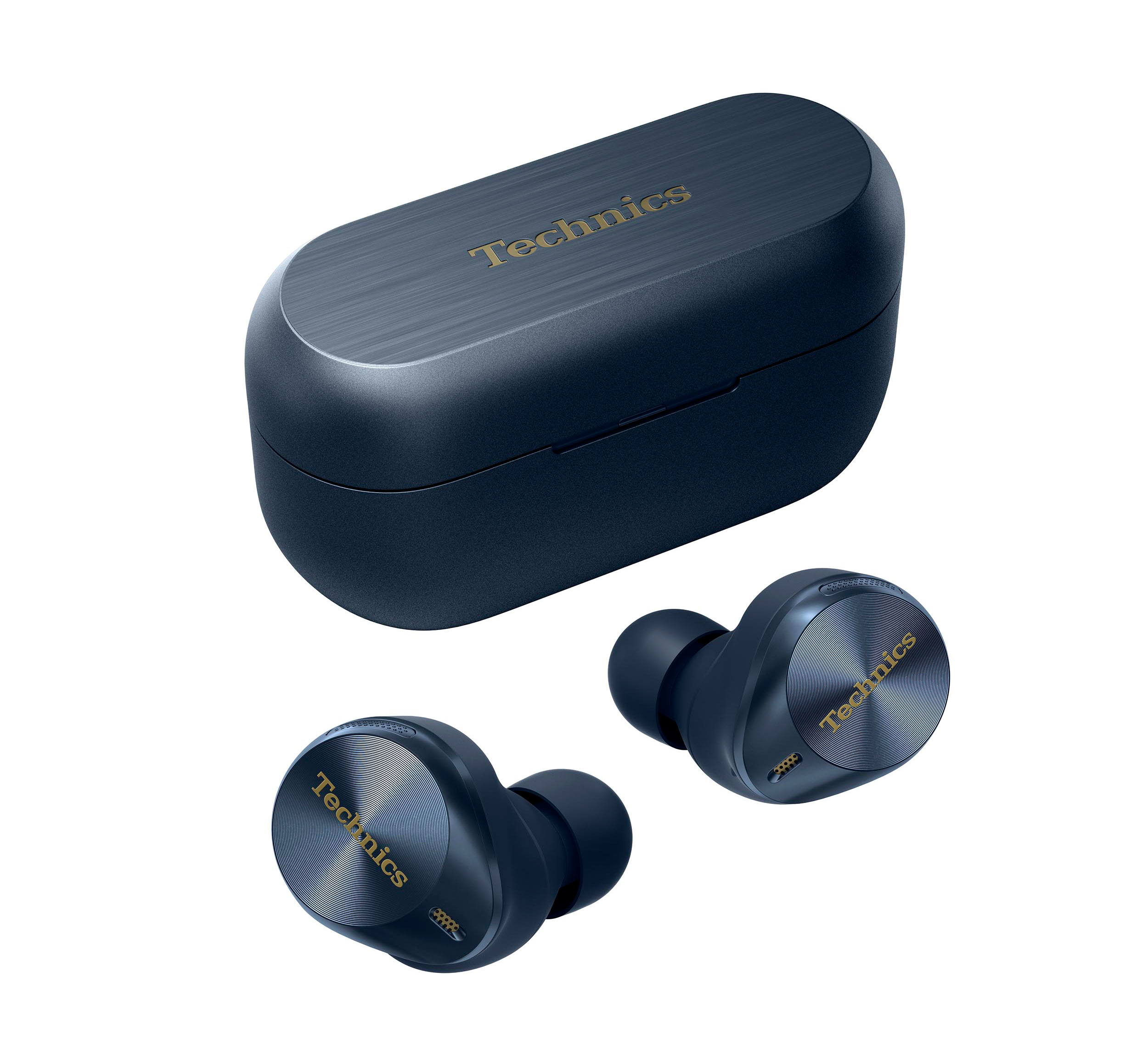 Персонализирайте звука и стила си: Наградените напълно безжични слушалки EAH-AZ80, представени в цвят Midnight Blue