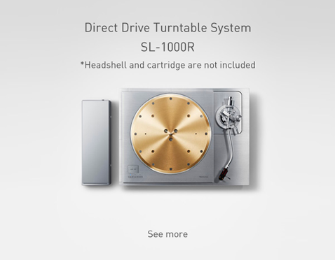 Direct Drive Turntable System SL-1000R