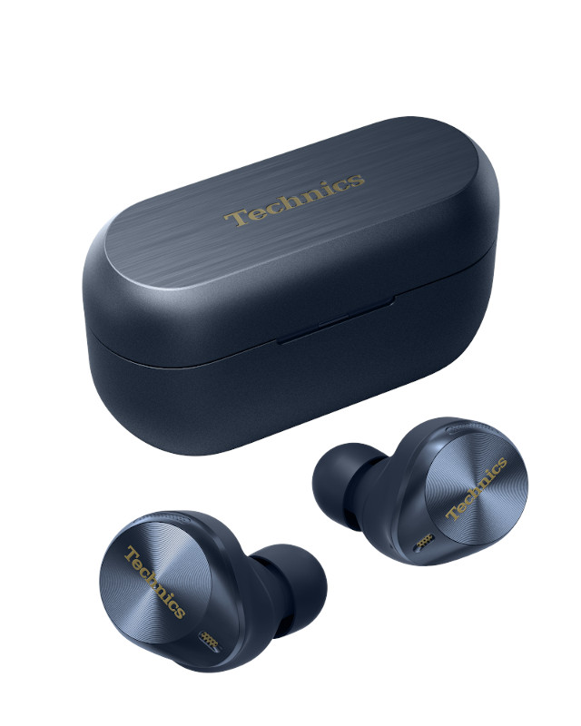 Unverwechselbarer Sound und zeitloser Stil: Die preisgekrönten EAH-AZ80 True Wireless Earbuds von Technics jetzt in Midnight Blue