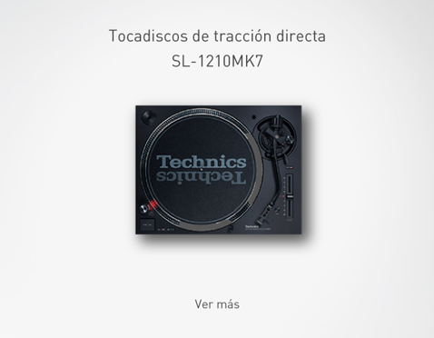 Sistema de tocadiscos de accionamiento directo SL-1210MK7