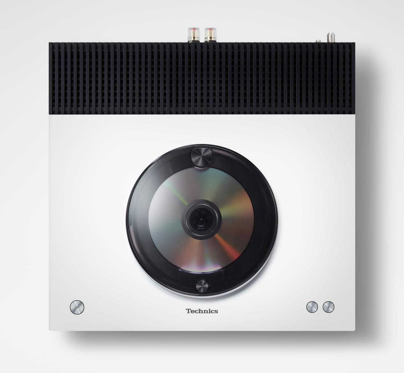 Vyrovnaný zvuk: vynikající zvukový výkon v elegantním stylu nově přináší síťový přijímač a přehrávač disků CD Technics SA-C600, a to v matně bílé barvě