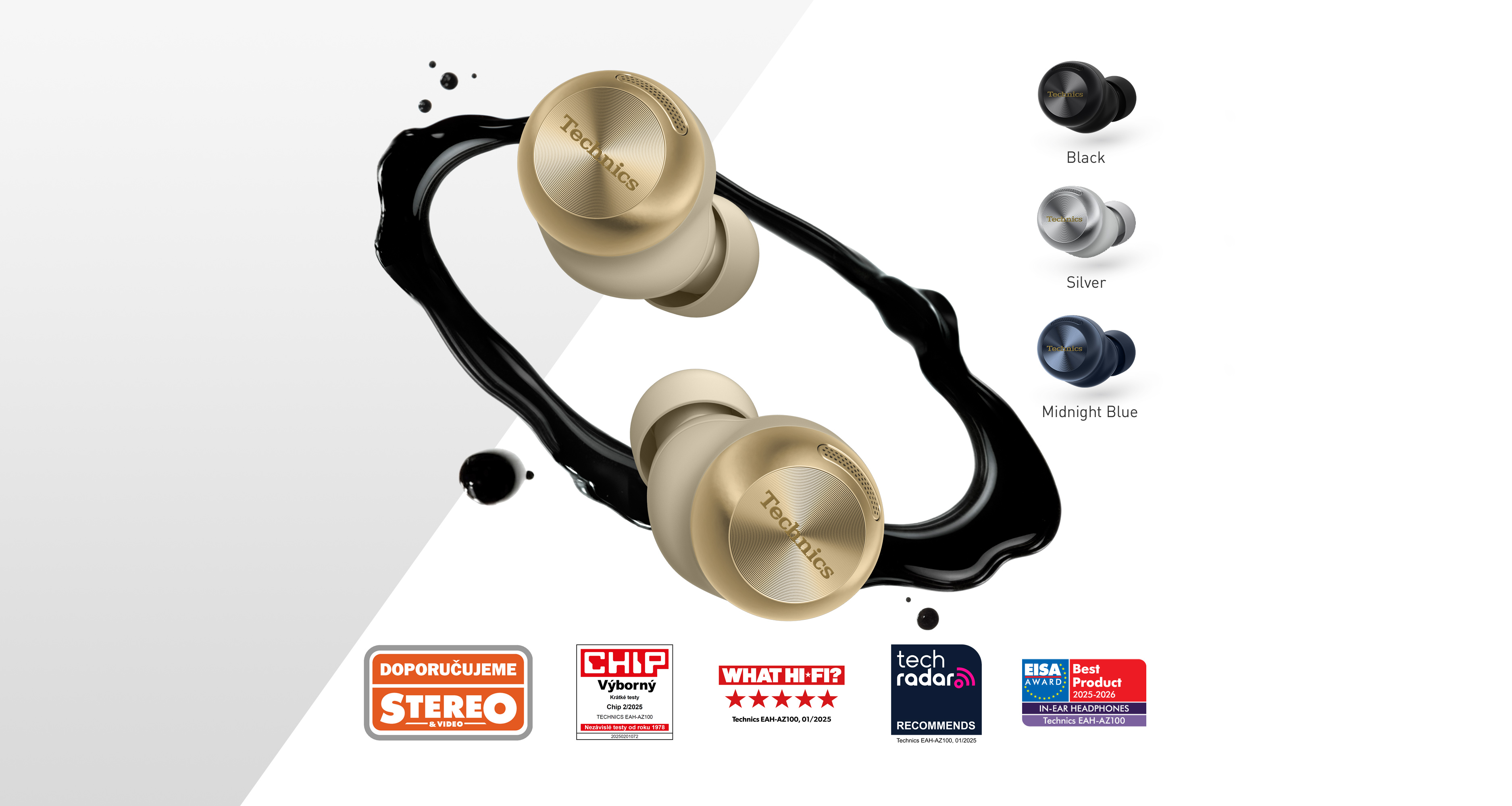 Bezdrátová sluchátka Technics EAH-AZ100