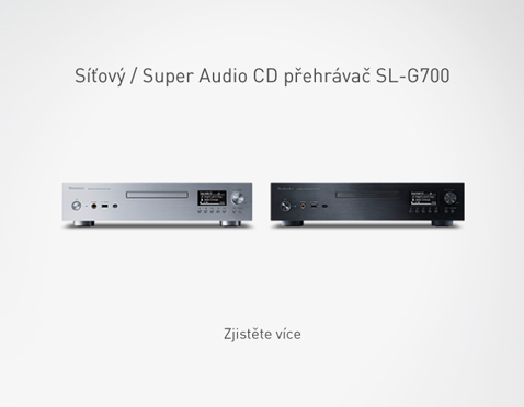 Síťový / Super Audio CD přehrávač SL-G700