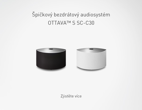 OTTAVA™ S ŠPIČKOVÝ BEZDRÁTOVÝ AUDIOSYSTÉM SC-C30
