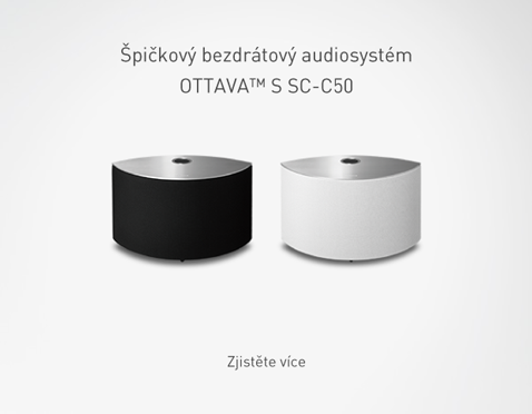 OTTAVA™ S ŠPIČKOVÝ BEZDRÁTOVÝ AUDIOSYSTÉM SC-C50