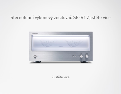 Stereofonní výkonový zesilovač SE-R1