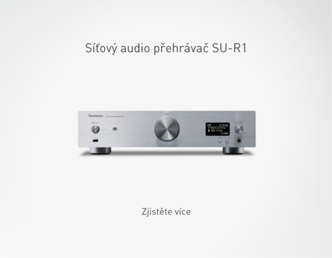 Síťový audio přehrávač SU-R1