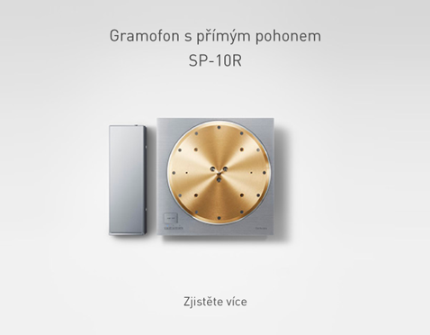 Gramofon s přímým pohonem SP-10R