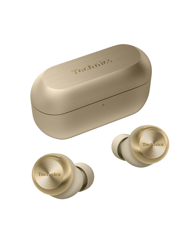 Technics präsentiert Jubiläums-Edition der EAH-AZ100 True Wireless Ohrhörer in Champagner Gold