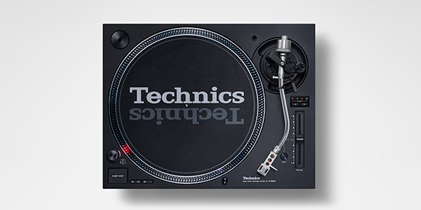 Technics SL-1210MKX direct drive DJ-draaitafel, bovenaanzicht