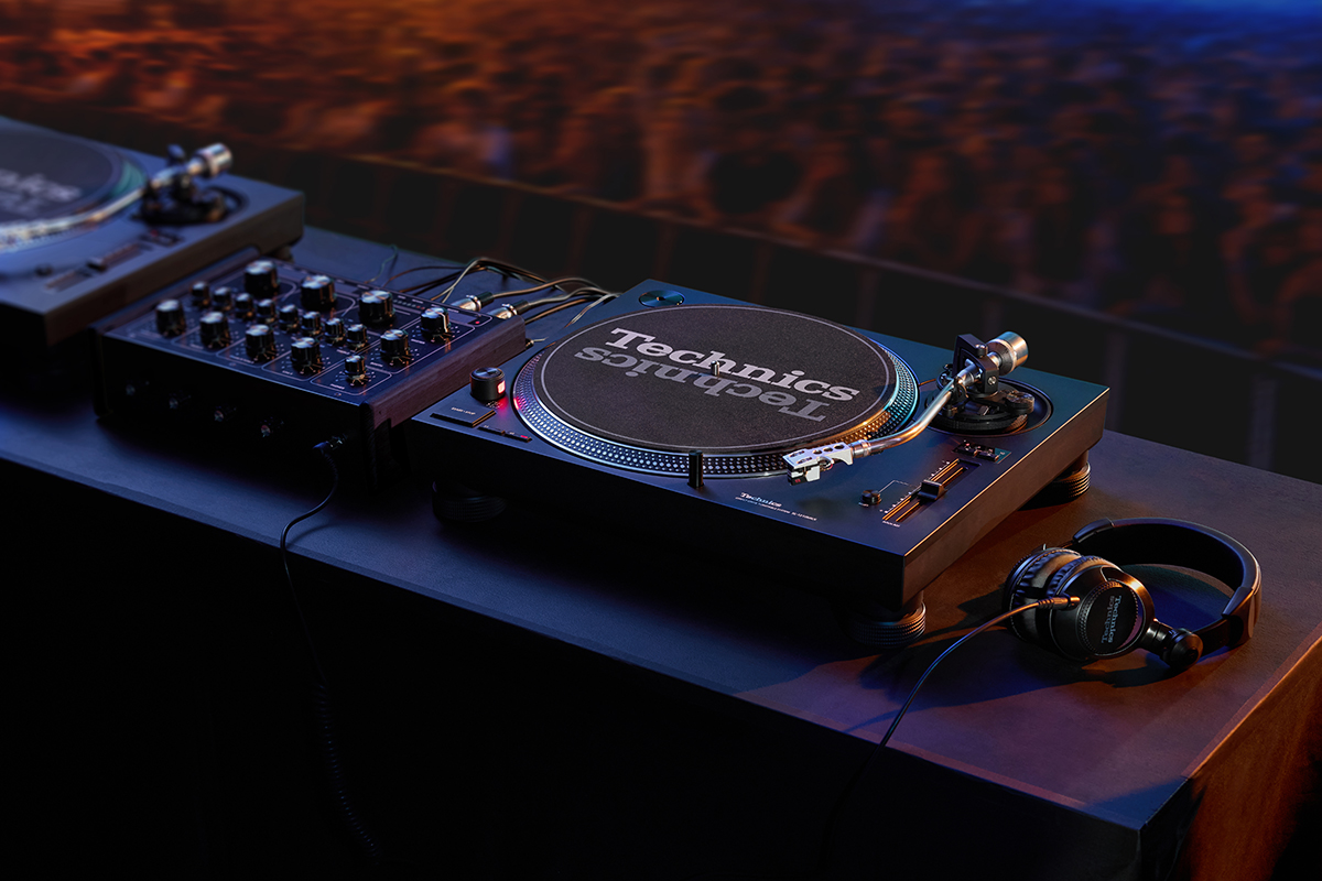 Technics SL-1210MKX direct drive DJ-draaitafel, klaar voor DJ-gebruik