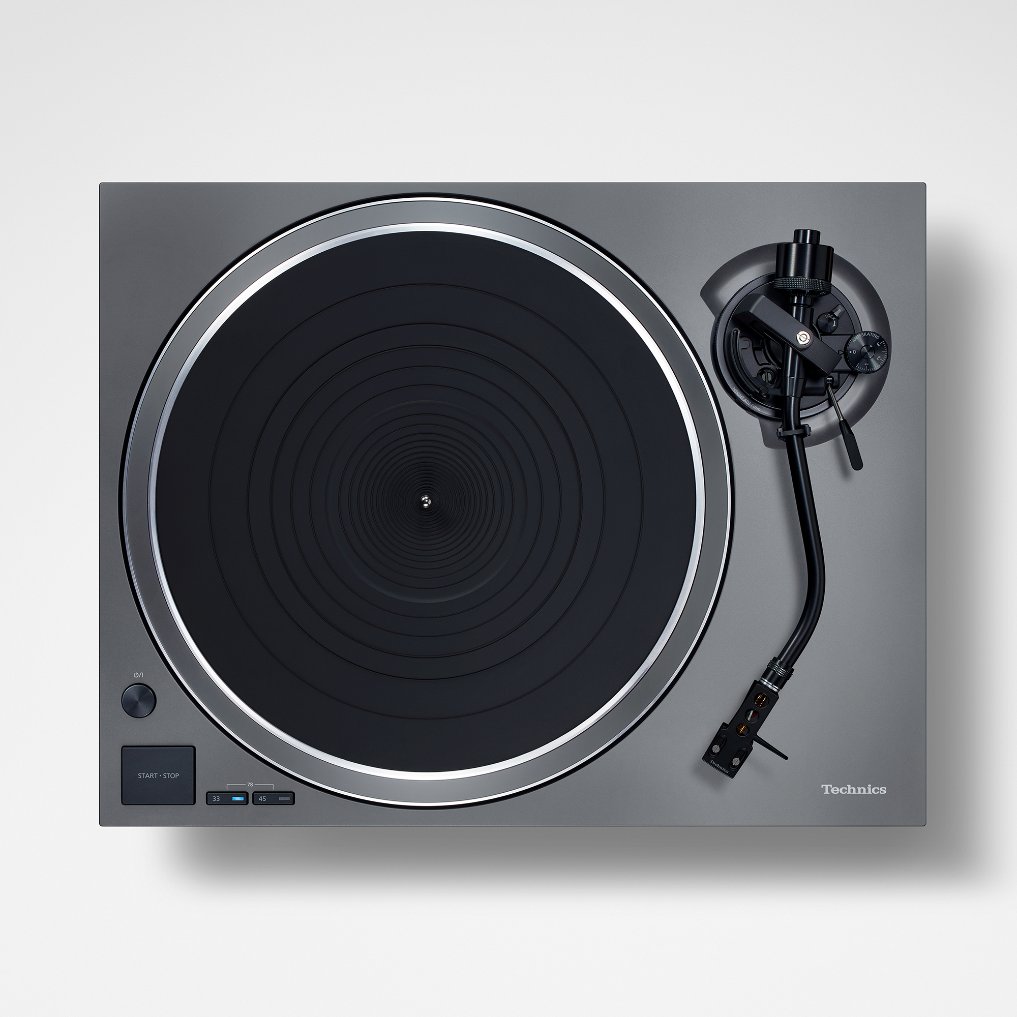  SL-1500CS pladespillersystem med direkte drev, set ovenfra