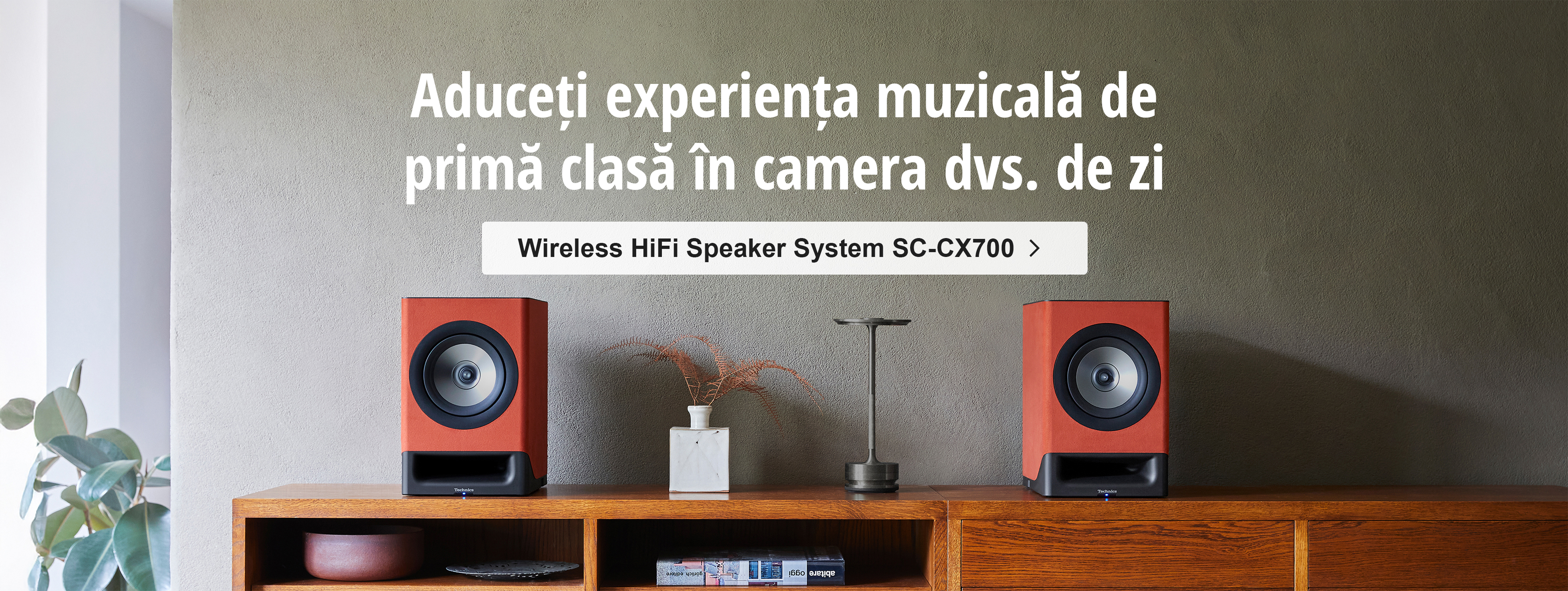 Aduceți experiența muzicală de primă clasă în camera dvs. de zi