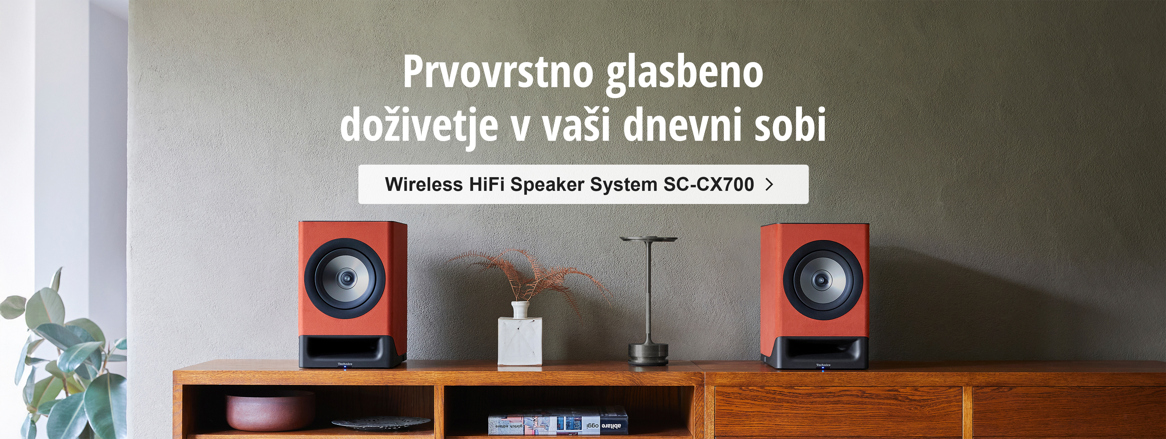 Prvovrstno glasbeno doživetje v vaši dnevni sobi