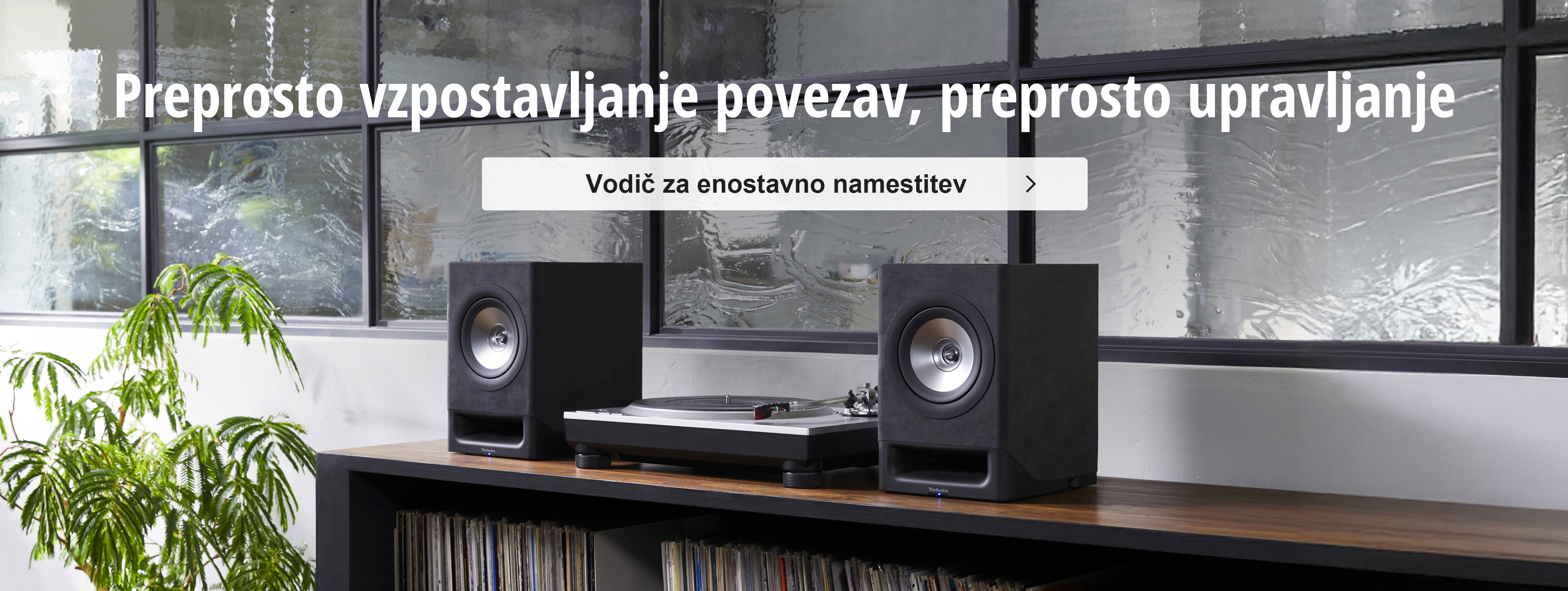 Preprosto vzpostavljanje povezav, preprosto upravljanje